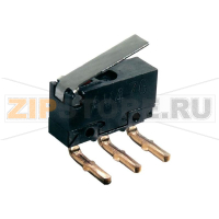 Микропереключатель 30 В/DC, 0.5 А, 1 x вкл/(вкл) (без фиксации), 1 шт Panasonic AV462461J