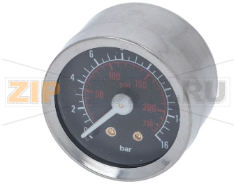 МАНОМЕТР НАСОСА ø 41 mm 0÷16 bar 