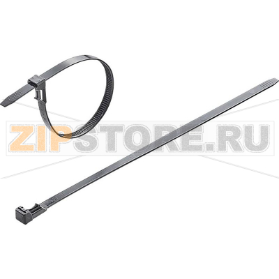 Стяжки кабельные, 100 шт Weidmüller CB-R 200/7.5 BLACK 