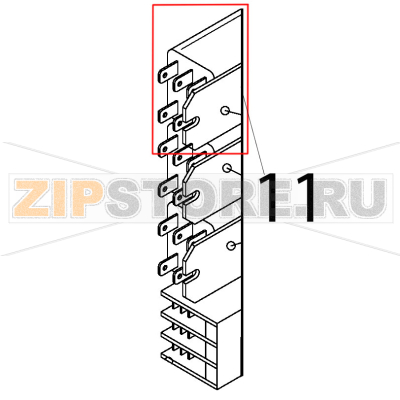 Relay Silanos E1000 Relay Silanos E1000Запчасть на деталировке под номером: 11