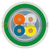 Industrial Ethernet FastConnect TP Robust Food Cable GP 2x2 (PROFINET Type C), TP installation cable for for use in the food beverages and tobacco industry, 4-core CAT5E, sold by the meter, delivery length max. 1000 m, Minimum order quantity: 20 m Siemens