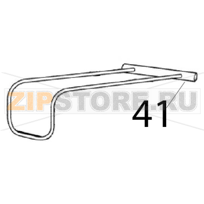 Lid hinge Angelo Po 31PIE6 Lid hinge Angelo Po 31PIE6Запчасть на деталировке под номером: 41