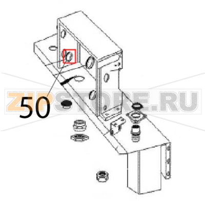 Grommet Ø: 21 Angelo Po FC241G Grommet Ø: 21 Angelo Po FC241GЗапчасть на деталировке под номером: 50
