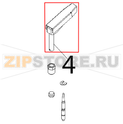 Cannello pilota 4 kW comp. Angelo Po 2N1FAGF Cannello pilota 4 kW comp. Angelo Po 2N1FAGFЗапчасть на деталировке под номером: 4