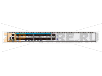 Коммутатор 640 Гбит/с, 24*10G SFP+, 2*40G QSFP+, 2 слота питания Maipu NSS5810-26XF 