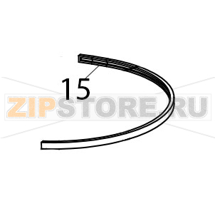 Seal gearbox KitchenAid 5KVJ0111ECA Seal gearbox KitchenAid 5KVJ0111ECAЗапчасть на деталировке под номером: 15