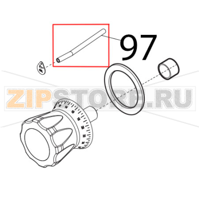 Tubetto oliatore Sirman Canova 300 Tubetto oliatore Sirman Canova 300Запчасть на деталировке под номером: 97