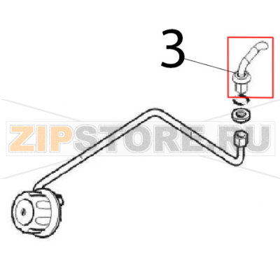 Water spout Angelo Po 0A1CP1E Water spout Angelo Po 0A1CP1EЗапчасть на деталировке под номером: 3