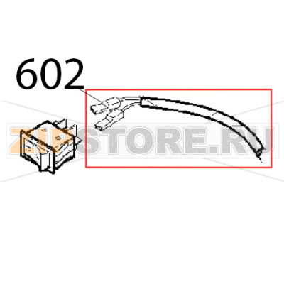 Supporto interruttore new Sirman Mirra 220 Supporto interruttore new Sirman Mirra 220Запчасть на деталировке под номером: 602
