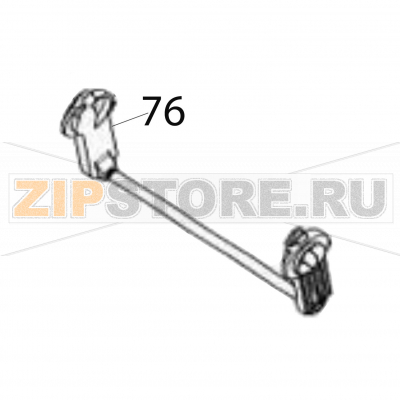 Open lever set Sato CG208TT Open lever set Sato CG208TTЗапчасть на деталировке под номером: 76Название запчасти на английском языке: Open lever set Sato CG208TT.