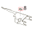 Cord keep Toshiba TEC B-SX4T-GS20-QM-R