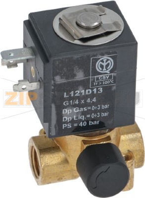 Electrovalve Drain Boiler 24V 