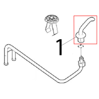 Water spout Angelo Po 04WCP1EM