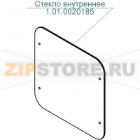 Стекло внутреннее Abat ПКА6-1/3П