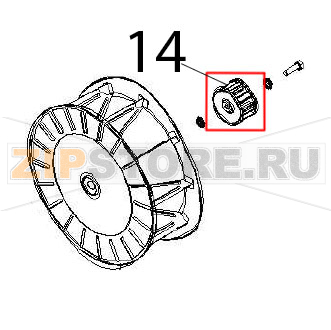 Fan Angelo Po BX101E Fan Angelo Po BX101EЗапчасть на деталировке под номером: 14