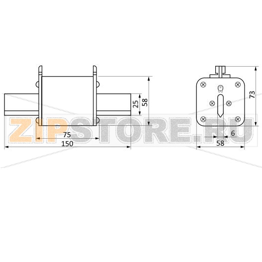 Предохранитель ножевой 315 А, 690 В/AС, габарит 2 Sinvel SVF-NH2T690-315-aR 