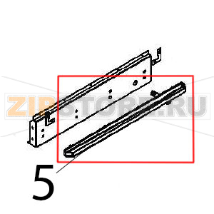 Tray Angelo Po FX61E1 Tray Angelo Po FX61E1Запчасть на деталировке под номером: 5