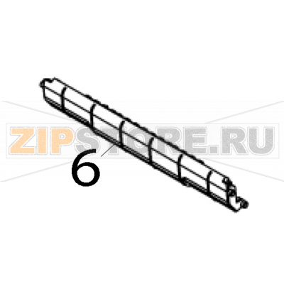 Peel-off module assembly TSC Alpha-4L Peel-off module assembly TSC Alpha-4LЗапчасть на деталировке под номером: 6