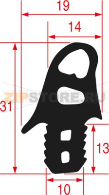 OVEN DOOR GASKET 