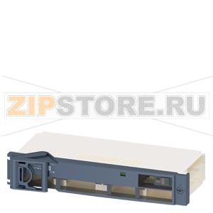 Switch connector with fuses In-line design, pluggable NH1 250 A, 2-pole DC23B 230V , 100 (DC230V) kA manual operating Fuse monitoring EFM 25 Siemens 3NJ6312-3AE0.-.... 