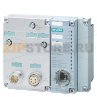 SIMATIC S7-1500F, центральный процессор CPU 1513pro-2 PN для станции ET 200pro, ЦПУ с рабочей памятью 300 кБ для программы и 1,5 МБ для данных, 1ый интерфейс: PROFINET IRT с 3х-портовым коммутатором, 2ой интерфейс: PROFINET RT, производительность 40 нс на