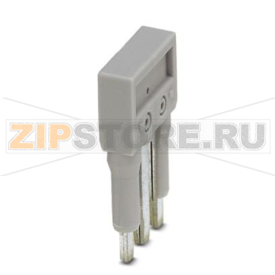 Перемычка Phoenix Contact FBST 3-5 Полюсов: 3, Цвет: cерый.Минимальный заказ: 10 шт.Упаковка: 10 шт.