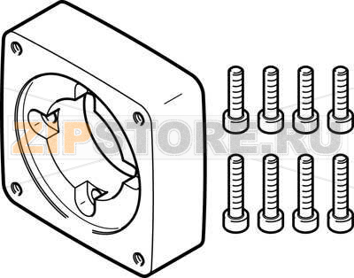 Фланец электродвигателя Festo EAMF-A-44C-60P 