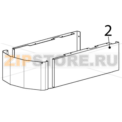 Cloak head Escher PM 60-V Cloak head Escher PM 60-VЗапчасть на деталировке под номером: 2