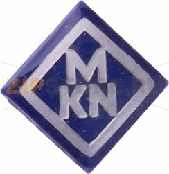 Label MKN-rue   12,8 mm  blau 