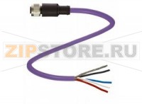 Соединитель линии передачи данных Female connector V15-G-1,5M-PUR-CAN Pepperl+Fuchs