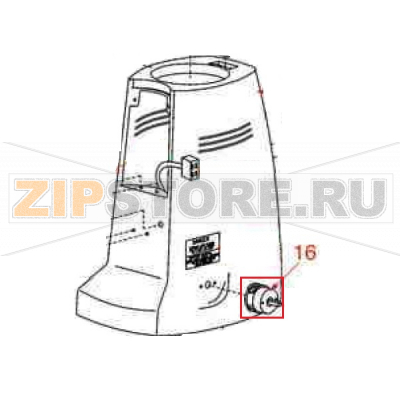 Selector switch 0-1- positions 20A 690V Mazzer Robur Selector switch 0-1- positions 20A 690V Mazzer Robur

Запчасть на сборочном чертеже под номером: 16

Название запчасти Mazzer на английском языке: Selector switch 0-1- positions 20A 690V Mazzer Robur