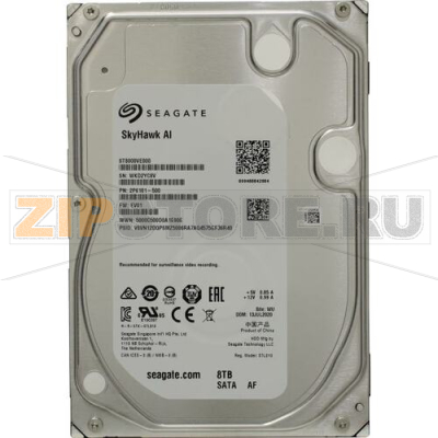 Жесткий диск 8 ТБ, 256 Мб, 6 Гбит/с (SAS) Seagate ST8000VE000 