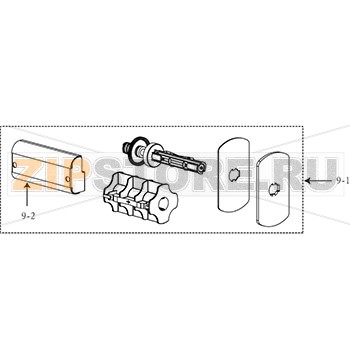 Смотчик этикетки внутренний TSC TTP-246M Plus Смотчик этикетки внутренний (включая направляющие) для принтера TSC TTP-246M PlusЗапчасть на сборочном чертеже под номером: 9-1Количество запчастей в комплекте: 1Название запчасти TSC на английском языке: Internal rewinding kit (Including internal rewind + label redirect front panel)