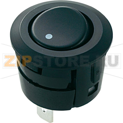Переключатель клавишный 250 В/AC, 3 А, 1 x вкл/вкл, 1 шт Miyama DS-059A-WD 