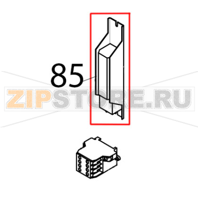Trasformatore Tecnoeka KF 981 UD Trasformatore Tecnoeka KF 981 UDЗапчасть на деталировке под номером: 85