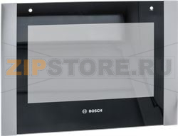 Glass front panel 