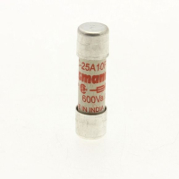 Предохранитель, 25 A, AC 600 В, 200 кА, 10x38 мм, aR, UL Eaton 25AMP 600V AC FERRULE 10x38MM
