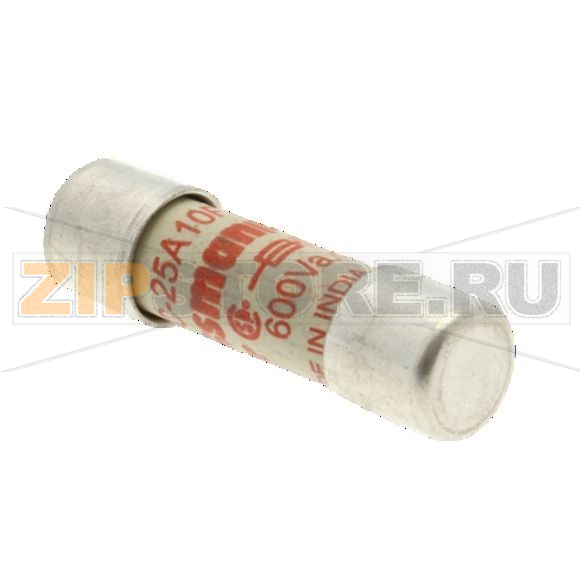 Предохранитель, 25 A, AC 600 В, 200 кА, 10x38 мм, aR, UL Eaton 25AMP 600V AC FERRULE 10x38MM 