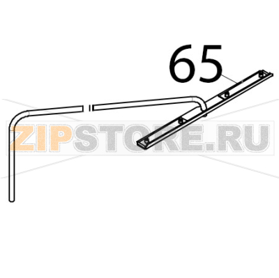 Assieme di saldatura tubi di carico Tecnoeka KF 1010 EV UD Assieme di saldatura tubi di carico Tecnoeka KF 1010 EV UDЗапчасть на деталировке под номером: 65