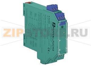 Компонент аналогового входа SMART Transmitter Power Supply KFD2-STC4-Ex2 Pepperl+Fuchs Описание оборудованияInput 0/4 mA ... 20 mAOutput 0/4 mA ... 20 mA