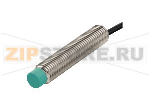 Индуктивный датчик Inductive sensor NCN2-8GM40-Z1 Pepperl+Fuchs General specificationsSwitching functionNormally closed (NC)Output typeTwo-wireRated operating distance2 mmInstallationnon-flushOutput polarityDCAssured operating distance0 ... 1.62 mmActual operating distance1.8 ... 2.2 mm typ.Reduction factor rAl 0.4Reduction factor rCu 0.39Reduction factor r304 0.75Nominal ratingsOperating voltage5 ... 60 VSwitching frequency0 ... 1200 HzHysteresis1 ... 10  typ. 5  %Reverse polarity protectionreverse polarity tolerantShort-circuit protectionpulsingVoltage drop&le 5 VOperating current2 ... 100 mALowest operating current2 mAOff-state current0 ... 0.5 mA typ.Switching state indicatorLED, yellowApprovals and certificatesUL approvalcULus Listed, General PurposeCSA approvalcCSAus Listed, General PurposeCCC approvalCertified by China Compulsory Certification (CCC)Ambient conditionsAmbient temperature-25 ... 70 °C (-13 ... 158 °F)Mechanical specificationsConnection typecable PUR , 2 mCore cross-section0.14 mm2Housing materialStainless steel 1.4305 / AISI 303Sensing facePBTHousing diameter8 mmDegree of protectionIP67