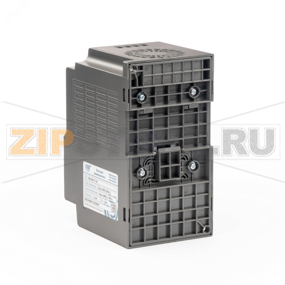 Преобразователь частоты 1.5 кВт, 380 В, 0-599 Гц, IP20 ESQ 08.04.304424 