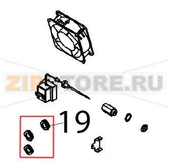 Passacavo Angelo Po FX201G3 Passacavo Angelo Po FX201G3Запчасть на деталировке под номером: 19