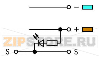 3-проводные клеммы с датчиком; красный светодиод; для датчиков NPN-переключения (отрицательного); с цветн. отверст. для ввода проводников; 2,5 мм; CAGE CLAMP®; 2,50 mm; серые Wago 280-561/281-413 Примечание:Terminating Aluminum ConductorsWAGO spring clamp terminal blocks are suitable for solid aluminum conductors up to 4 mm?/12 AWG if WAGO “Alu-Plus” Contact Paste is used for termination.“Alu-Plus” Contact Paste Advantages:Automatically destroys the oxide film during clamping.Prevents fresh oxidation at the clamping point.Prevents electrolytic corrosion between aluminum and copper conductors (in the same terminal block).Provides long-term protection against corrosion....