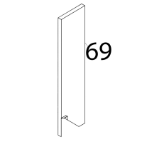 Pannello lanavetro posteriore Tecnoeka KF 1010 A UD