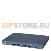 SCALANCE XR324-4M EEC; Managed IE switch, 19" rack; 16x 10/100/1000 Mbit/s for RJ45 ports electrical; 4x 100/1000 Mbit/s for 2-port media modules, electrical or optical; LED diagnostics; error signaling Contact; Select/set pushbutton, PROFINET IO device,