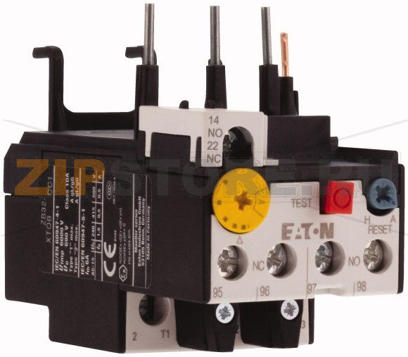 Реле перегрузки, доп. контакты 1НЗ+1НО, уставка расцепителя 4...6 А Eaton ZB32-6 
