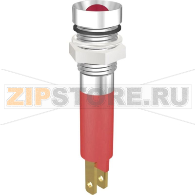 Лампа светодиодная 230 В/AC, сигнальная, желтая Signal-Construct SWZU08128CR 