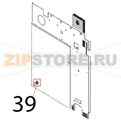 Grommet Ø: 7.5-11.5 Angelo Po FM1221E1 Grommet Ø: 7.5-11.5 Angelo Po FM1221E1Запчасть на деталировке под номером: 39