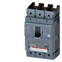 Автоматический выключатель 3VA6 UL frame 400 breaking capacity class M 35kA @ 480V 3-pole, line protection ETU350, LSI, In=400A overload protection ir=160A ...400A short circuit protection Isd=1,5... 10 x Ir, iI=10 x In w/o connection Siemens 3VA6340-5HN3